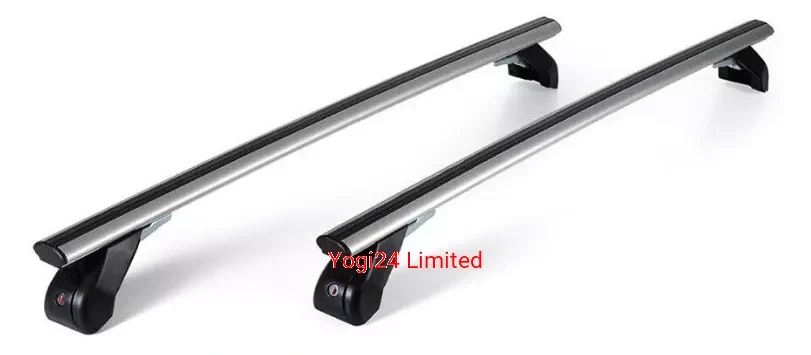 FABBRI Roof Rack fits AUDI A3 SPORTSBACK Hatchback 5-door 2004-2013 (normal roof) – Aluminium aero bars 110 cm