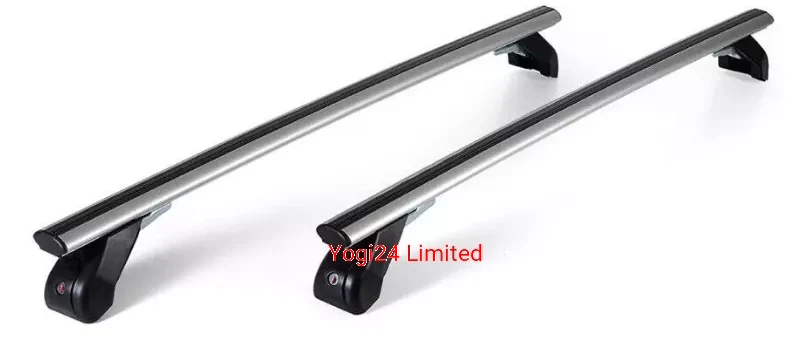 FABBRI Roof Rack fits AUDI A3 SPORTSBACK Hatchback 5-door 2004-2013 (flush roof rails) – Aluminium aero bars 110 cm