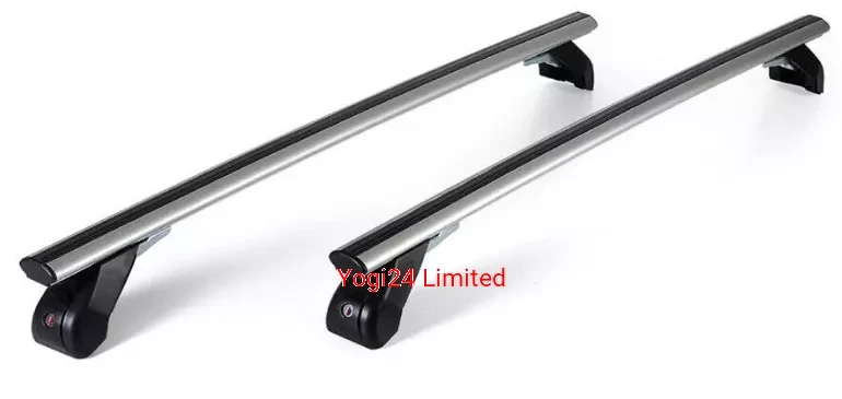 FABBRI Roof Rack fits PEUGEOT 207 Hatchback 3/5-door 2006-2015 (fixed points) – Aluminium aero bars 110 cm