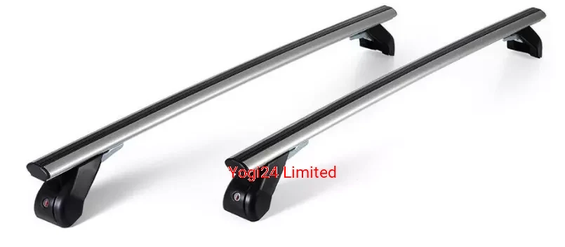 FABBRI Roof Rack fits JEEP Compass SUV 5-door 2006-2011 (flush roof rails) – Aluminium aero bars 110 cm