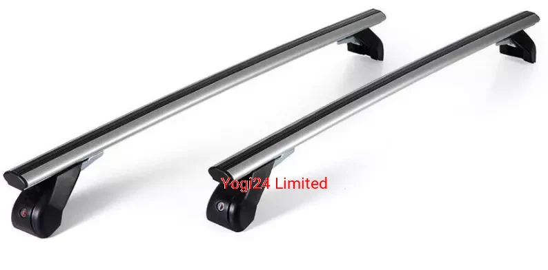 FABBRI Roof Rack fits AUDI Q7 SUV 5-door 2005-2015 (flush roof rails) – Aluminium aero bars 110 cm