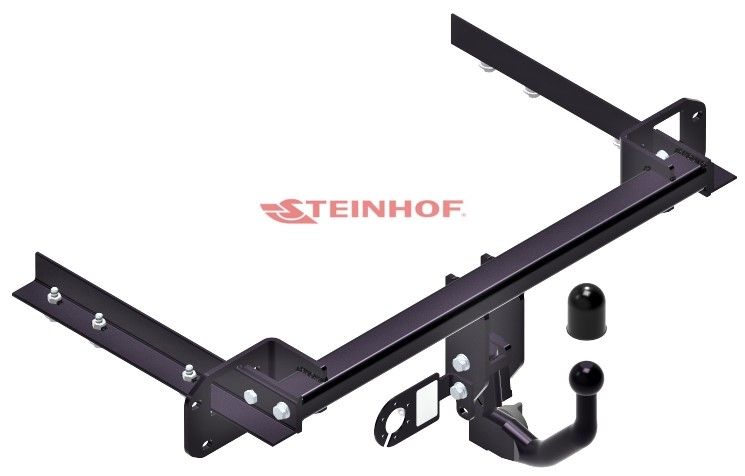 STEINHOF Tow Bar fits SUBARU Legacy V 2009-2014 – Detachable swan neck [S-367]