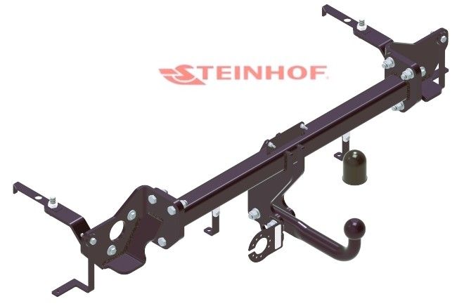 STEINHOF Tow Bar fits JAC JS8 Pro 2025-present – Fixed swan neck [J-030]