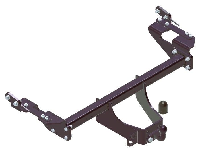 STEINHOF Tow Bar fits JAC T9 2025-present – Fixed flange ball [J-036]