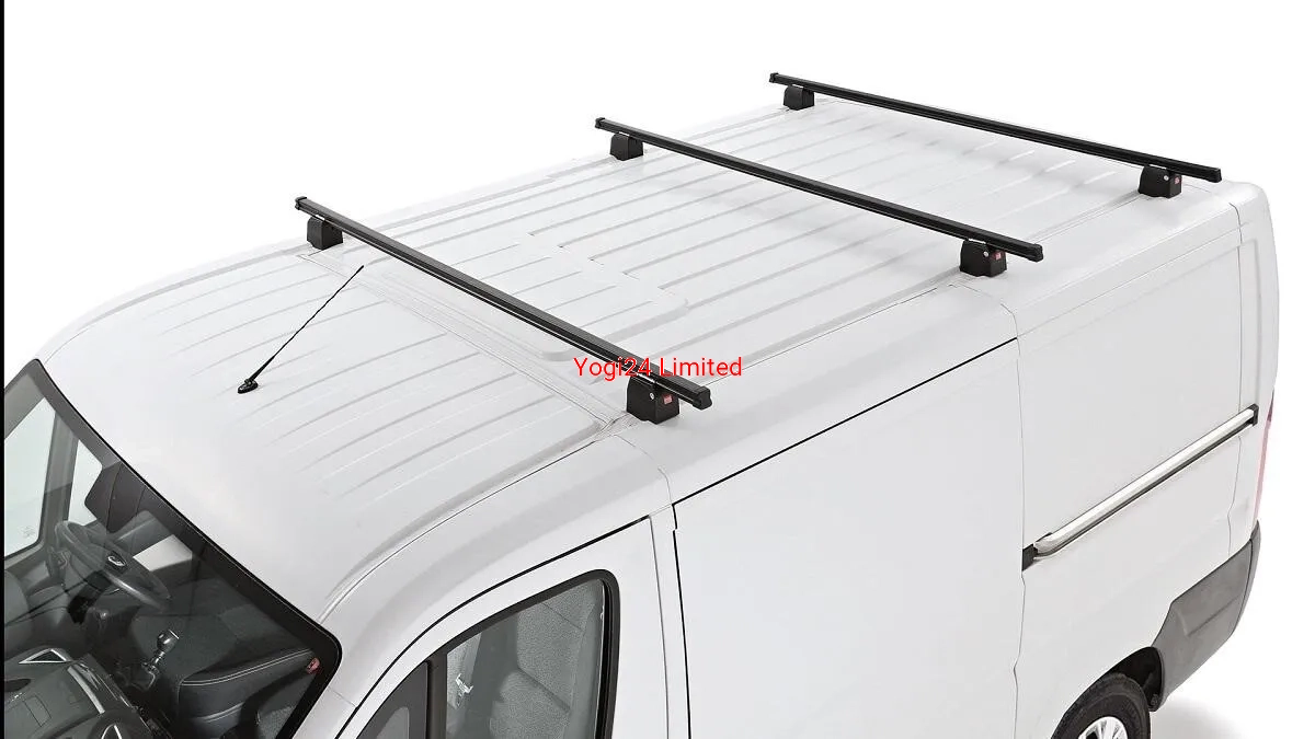 FABBRI Roof Rack fits CITROEN Jumper Bus L1-L4 H1-H3 2006-2014 (fixed points) – 3 steel bars 180 cm