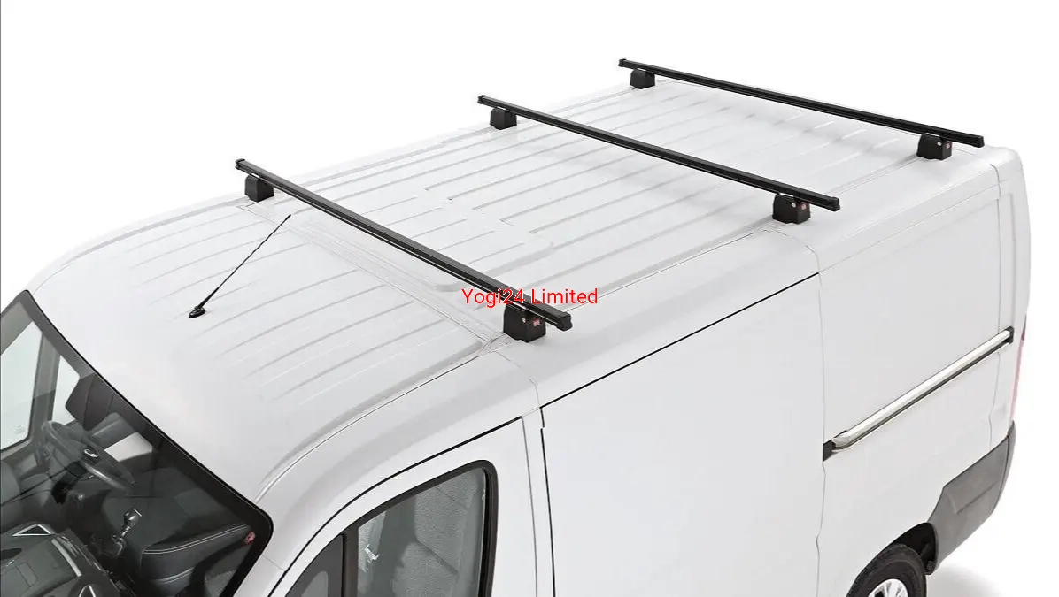 FABBRI Roof Rack fits CITROEN Jumpy Van L1 H1 2007-2016 (fixed points) – 3 steel bars 150 cm