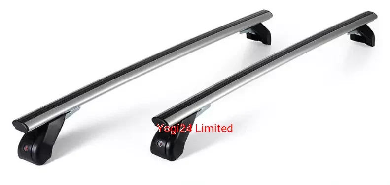 FABBRI Roof Rack fits VOLKSWAGEN Jetta (A6) Saloon 4-door 2010-2018 (normal roof) – Aluminium aero bars 110 cm
