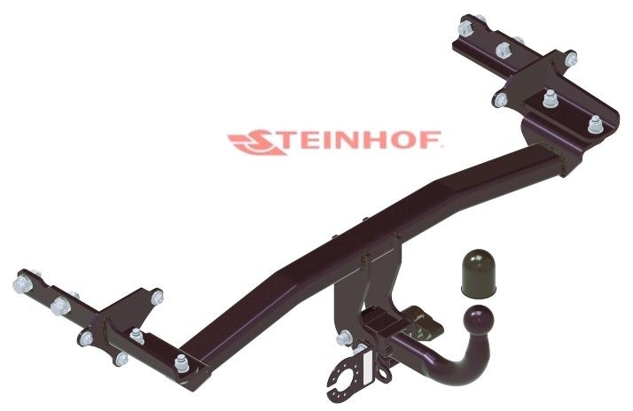 STEINHOF Tow Bar fits FIAT 500X 2014-2017 – Semi-automatic detachable swan neck [J-083]