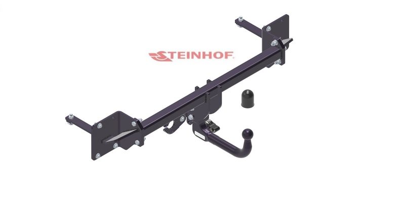 STEINHOF Tow Bar fits MG HS II 2024-present – Detachable swan neck [M-268]