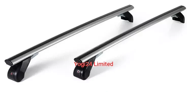 FABBRI Roof Rack fits RENAULT Clio (mk IV) Hatchback 5-door 2013-2019 (normal roof) – Aluminium aero bars 110 cm