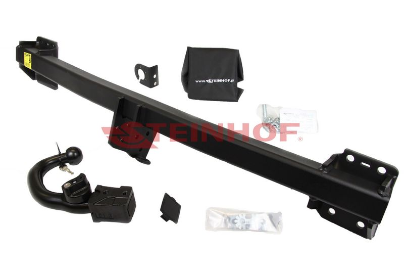 STEINHOF Tow Bar fits AUDI Q7 2006-2015 – Detachable swan neck [A-093]