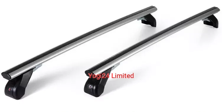 FABBRI Roof Rack fits HYUNDAI i10 (IA) Hatchback 5-door 2014-2019 (normal roof) – Aluminium aero bars 124 cm