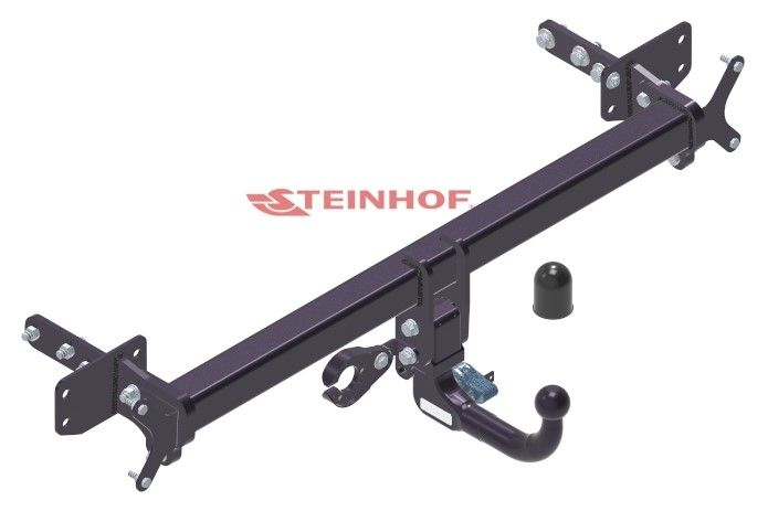 STEINHOF Tow Bar fits SSANGYONG Torres 2022-present – Detachable swan neck [S-493]