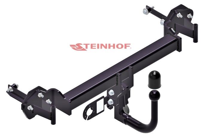 STEINHOF Tow Bar fits BMW 3 Series 1998-2005 – Detachable swan neck [B-069]