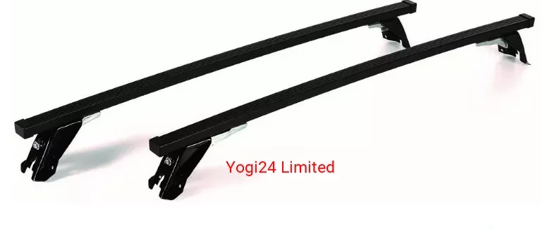 FABBRI Roof Rack fits ALFA ROMEO Giulia Saloon 4-door 2016-present (normal roof) – Aluminium aero bars 110 cm
