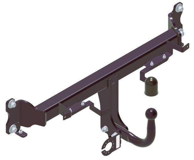 STEINHOF Tow Bar fits BMW 4 Gran Coupe 2021-present – Fixed swan neck [B-114]