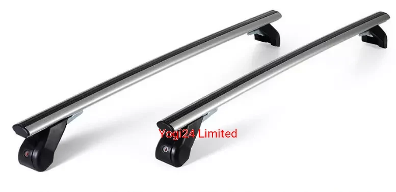 FABBRI Roof Rack fits ALFA ROMEO Stelvio SUV 5-door 2017-present (normal roof) – Aluminium aero bars 110 cm