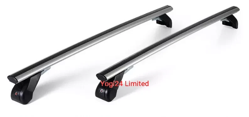 FABBRI Roof Rack fits KIA Picanto Hatchback 5-door 2017-present (normal roof) – Aluminium aero bars 110 cm