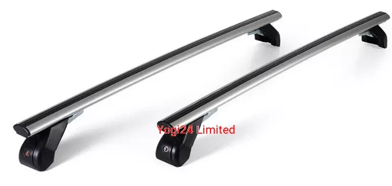 FABBRI Roof Rack fits HYUNDAI Santa Fe (TM) SUV 5-door 2019-2023 (flush roof rails) – Aluminium aero bars 110 cm