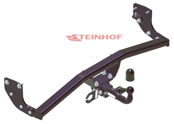 STEINHOF Tow Bar fits HYUNDAI Kona 2023-present – Detachable swan neck [H-295]