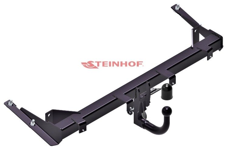 STEINHOF Tow Bar fits VOLKSWAGEN Caddy III 2004-2015 – Detachable swan neck [V-029]