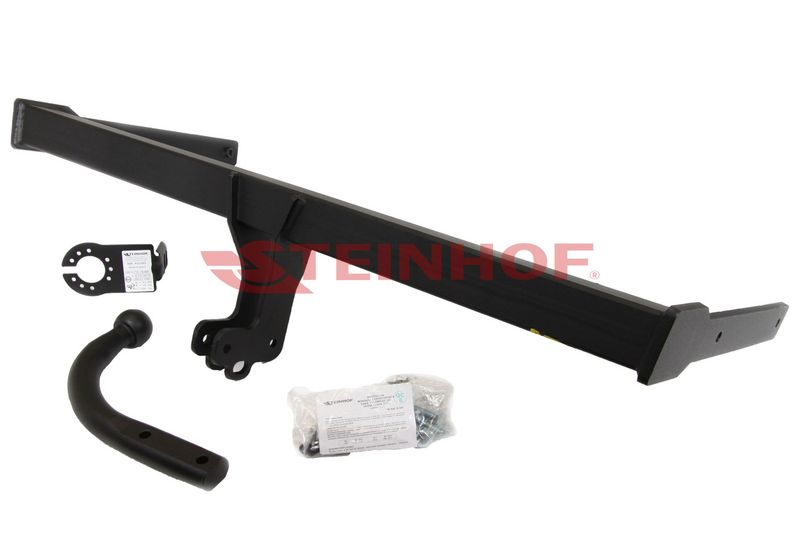 STEINHOF Tow Bar fits SKODA Octavia II 2004-2013 – Fixed swan neck [S-341]