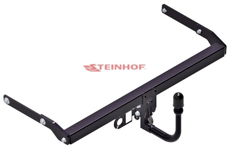 STEINHOF Tow Bar fits SUZUKI Kizashi 2010-2016 – Detachable swan neck [S-392]