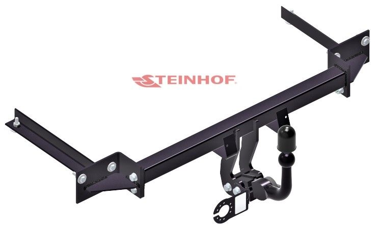 STEINHOF Tow Bar fits VAUXHALL / OPEL Corsa D 2006-2014 – Detachable swan neck [O-129]