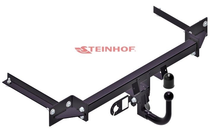 STEINHOF Tow Bar fits VAUXHALL / OPEL Corsa E 2014-2019 – Detachable swan neck [O-130]