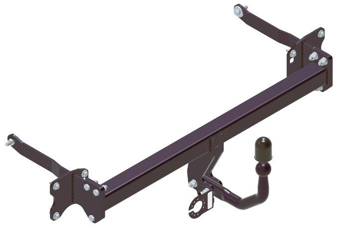 STEINHOF Tow Bar fits PEUGEOT 308 III 2022-present – Fixed swan neck [O-170]