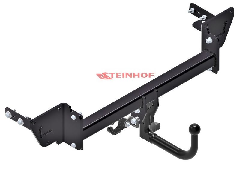 STEINHOF Tow Bar fits JEEP Cherokee 2018-2023 – Detachable swan neck [J-076]