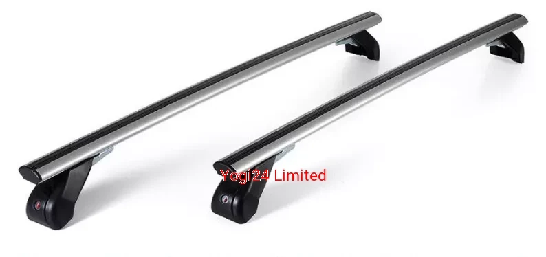 FABBRI Roof Rack fits VOLKSWAGEN Polo (9N) Hatchback 5-door 2002-2009 (normal roof) – Aluminium aero bars 110 cm