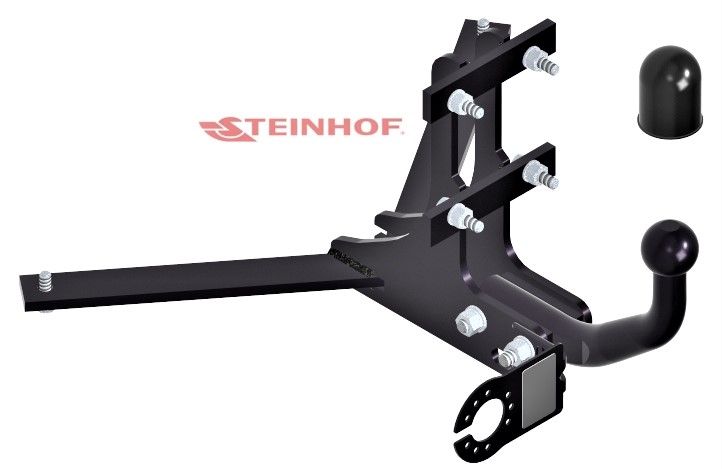 STEINHOF Tow Bar fits SAAB 9-3 2005-2011 – Fixed swan neck [S-016]
