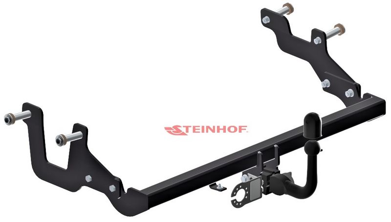 STEINHOF Tow Bar fits DACIA Dokker 2012-2021 – Detachable swan neck [D-009]