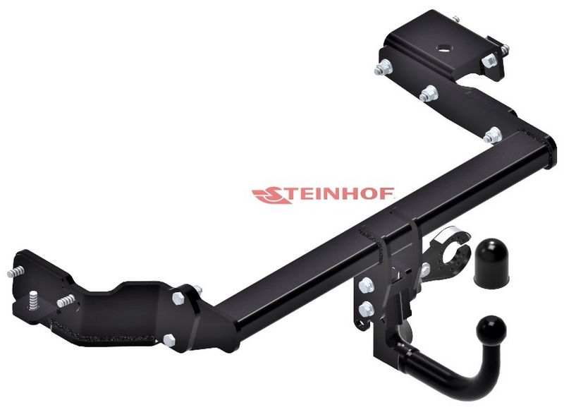 STEINHOF Tow Bar fits HYUNDAI Santa Fe IV 2020-2023 – Detachable swan neck [H-289]
