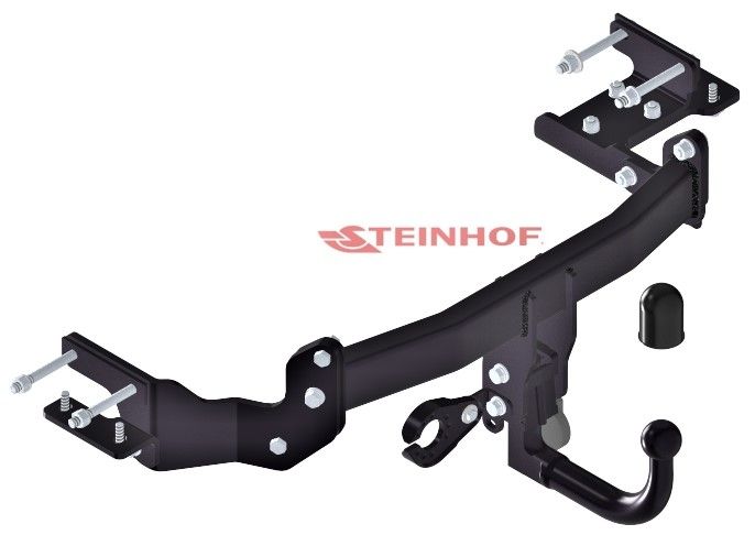 STEINHOF Tow Bar fits HYUNDAI Santa Fe IV 2018-2023 – Detachable swan neck [H-275]