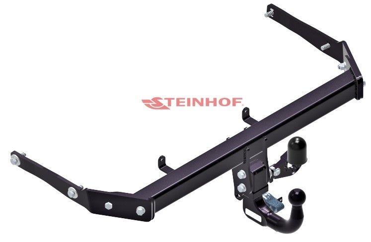STEINHOF Tow Bar fits VOLKSWAGEN ID.4 2020-present – Detachable swan neck [V-086]