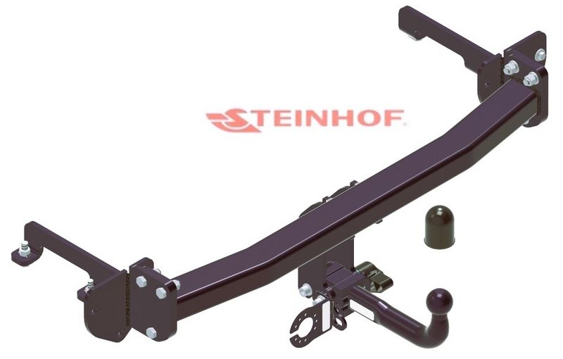 STEINHOF Tow Bar fits FORTHING T5 EVO 2020-present – Semi-automatic detachable swan neck [F-341]