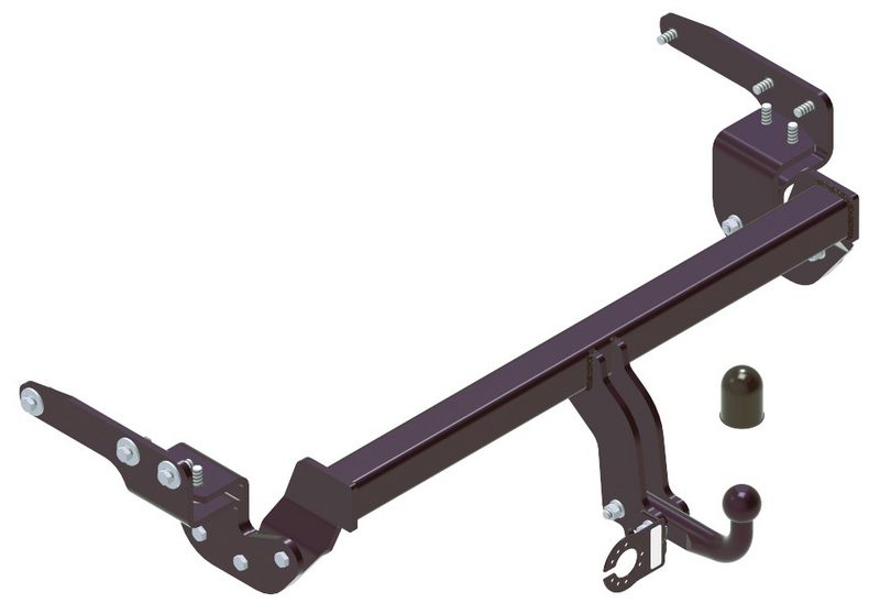 STEINHOF Tow Bar fits NISSAN X-Trail IV 2022-present – Fixed swan neck [N-115]
