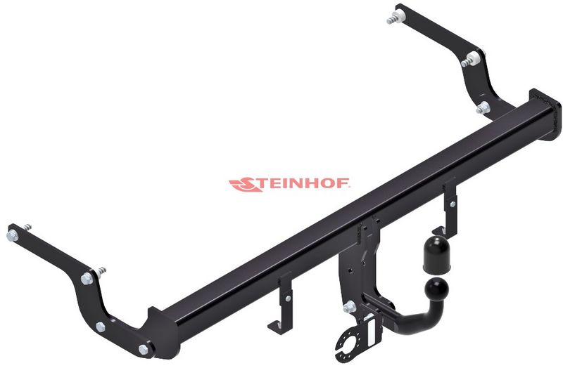 STEINHOF Tow Bar fits RENAULT Captur II 2020-present – Fixed swan neck [R-018]