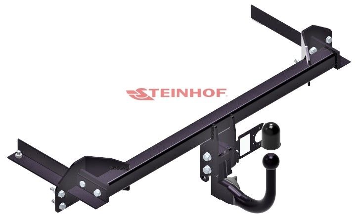 STEINHOF Tow Bar fits CHEVROLET Aveo 2011-2020 – Detachable swan neck [C-253]