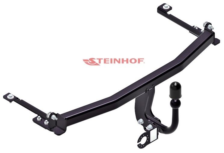 STEINHOF Tow Bar fits HONDA Jazz II 2002-2008 – Fixed swan neck [H-067]