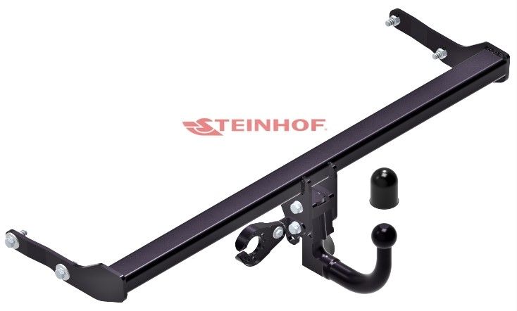 STEINHOF Tow Bar fits SEAT Ibiza 2017-present – Detachable swan neck [V-159]