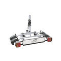 Tytan Plus towbar bike carrier – 2 bikes, 7-pin plug, silver