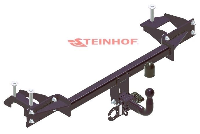 STEINHOF Tow Bar fits VAUXHALL / OPEL Meriva 2003-2010 – Semi-automatic detachable swan neck [O-185]