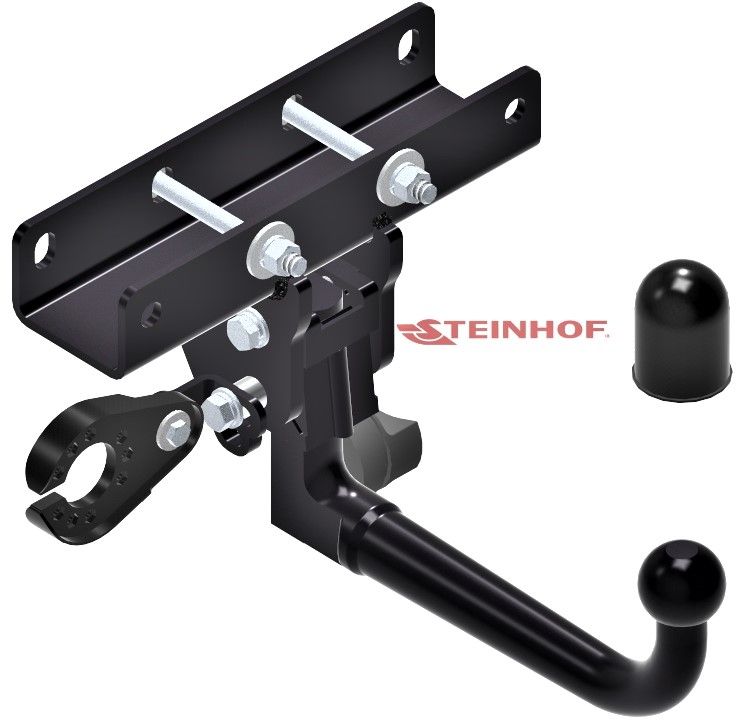STEINHOF Tow Bar fits JEEP Wrangler IV 2017-present – Detachable swan neck [J-082]