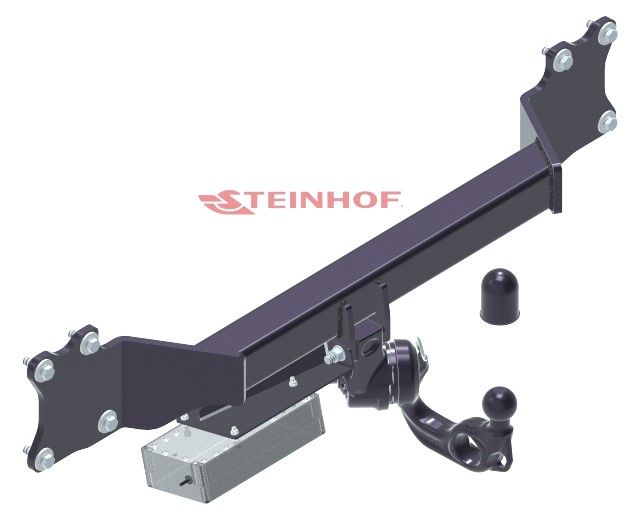 STEINHOF Tow Bar fits AUDI Q8 2018-present – Electrically retractable [A-129]