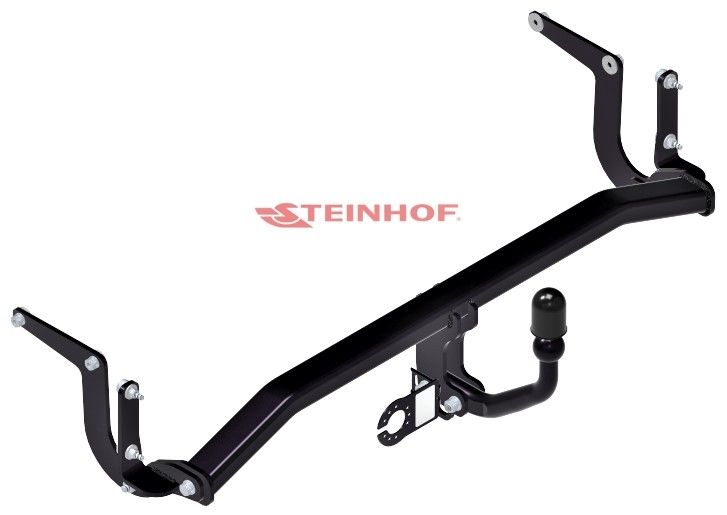 STEINHOF Tow Bar fits PEUGEOT 308 II 2014-2021 – Fixed swan neck [P-056]