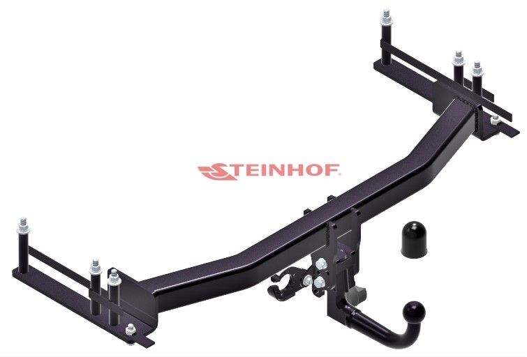 STEINHOF Tow Bar fits SSANGYONG Rexton Sports (Musso) 2017-2023 – Detachable swan neck [S-476]