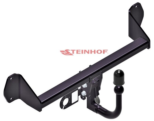 STEINHOF Tow Bar fits BMW 1 Series 2014-2019 – Detachable swan neck [B-073]